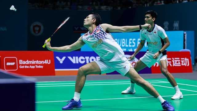 Fajar/Fikri kalahkan Goh/Nur di perempat final China Masters 2025