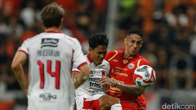 Persija Jakarta ditahan imbang Bali United 1-1 di Super Liga