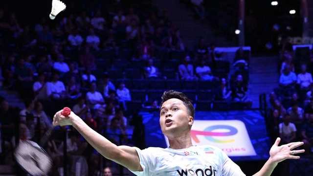 Anthony Ginting kembali tersingkir di babak pertama China Masters