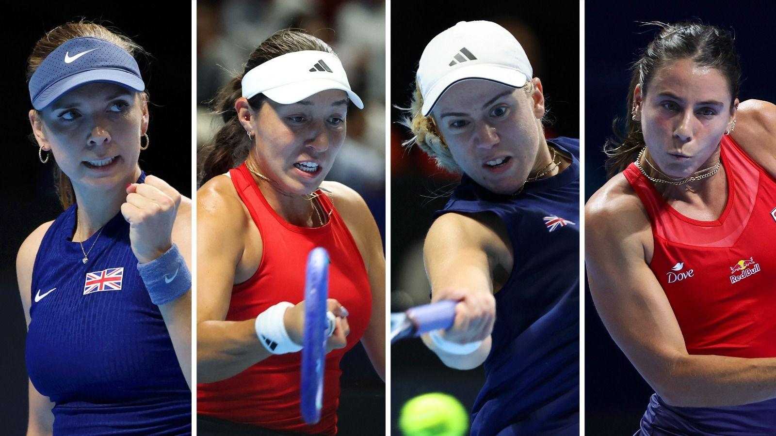 Tim Tenis Putri Inggris Raya Hadapi Ujian Berat di Semifinal Billie Jean King Cup
