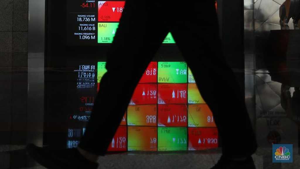 IHSG Melemah, ANTM Pimpin 10 Saham Kebanjiran Beli Asing Rp758 M