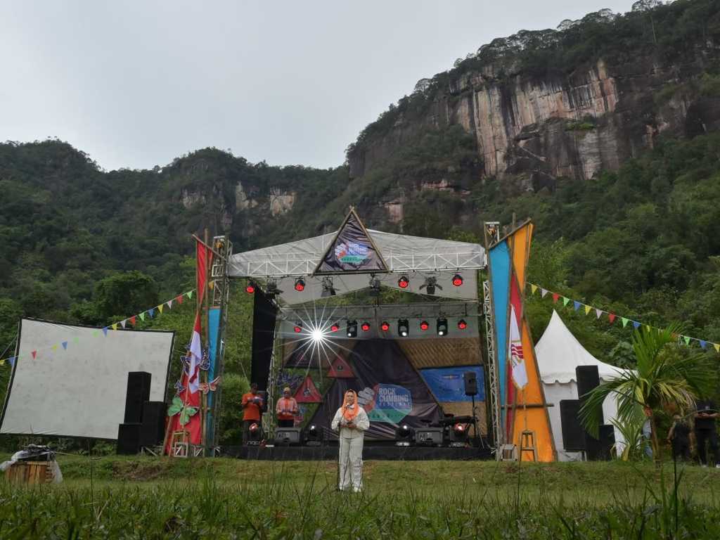 Rock Climbing Festival Harau 2025 resmi dibuka, jadi momentum kebangkitan panjat tebing