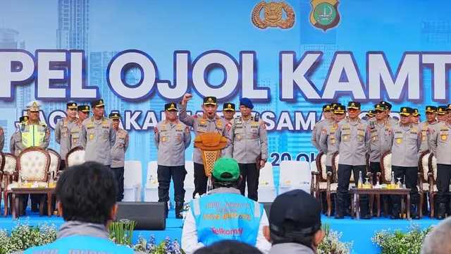 Kapolri: Ojol Mata dan Telinga Polisi Jaga Kamtibmas Nasional