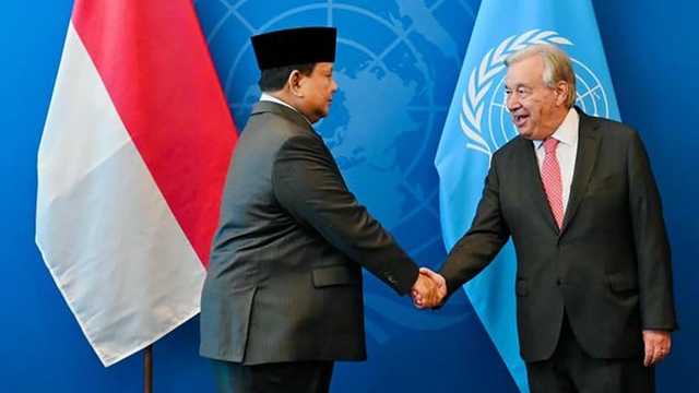 Prabowo bertemu Sekjen PBB, bahas perdamaian dan Palestina