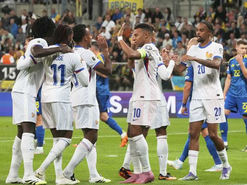 Mbappe Pastikan Prancis Taklukkan Ukraina 2-0 di Kualifikasi Piala Dunia 2026