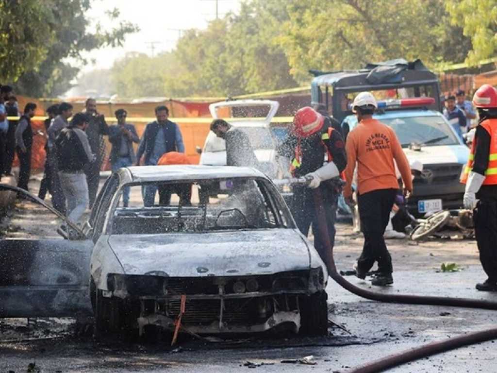 Taliban Pakistan Akui Bom Bunuh Diri Islamabad, 12 Tewas