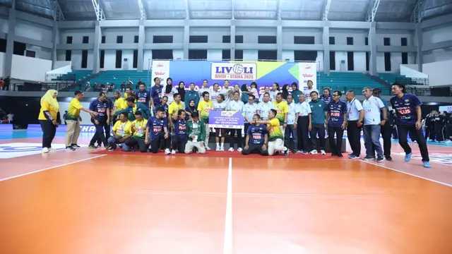 Petrokimia Gresik juara Livoli Divisi Utama 2025, tak terkalahkan