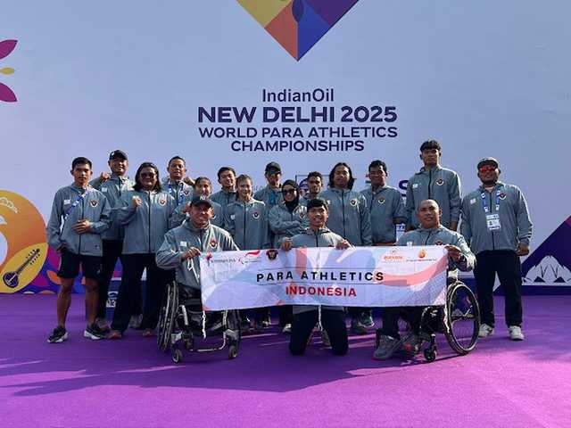 Indonesia Raih 4 Medali, Pecahkan Rekor Asia di Kejuaraan Dunia Para Atletik
