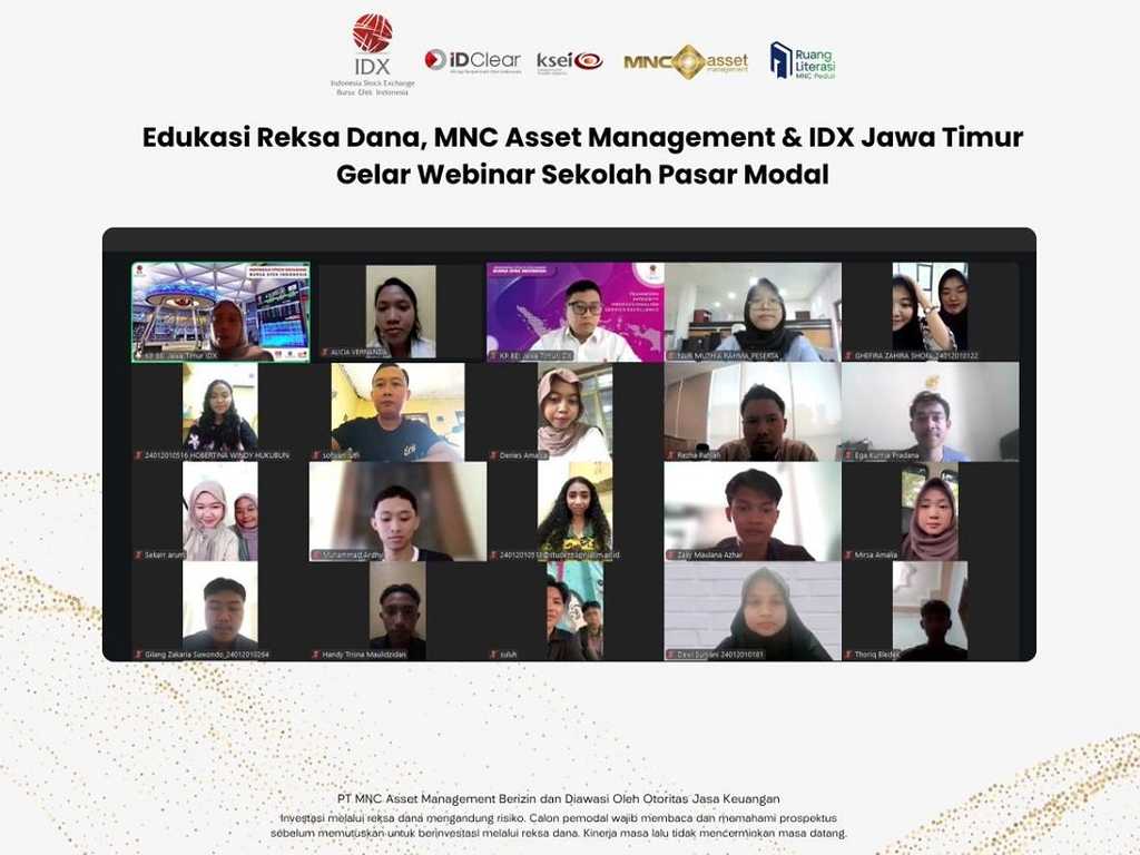 BEI Jatim & MNC Asset Management Gelar Seminar, Edukasi Reksa Dana untuk Masyarakat