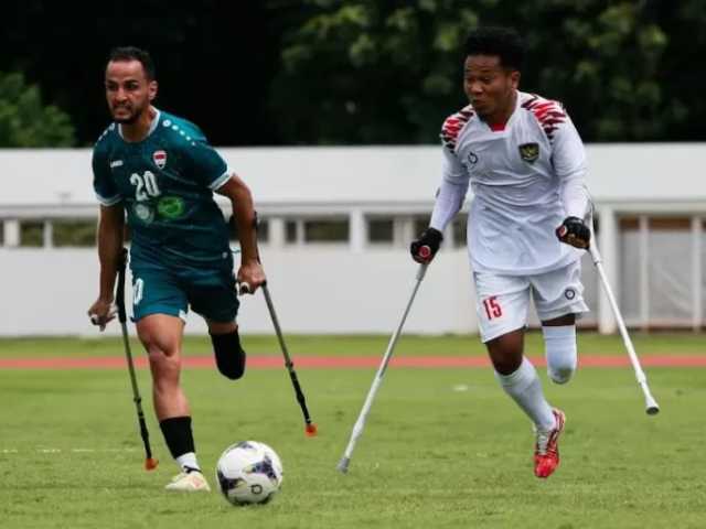 Timnas Amputasi Indonesia Kalah Tipis dari Irak, Asa Piala Dunia Terancam