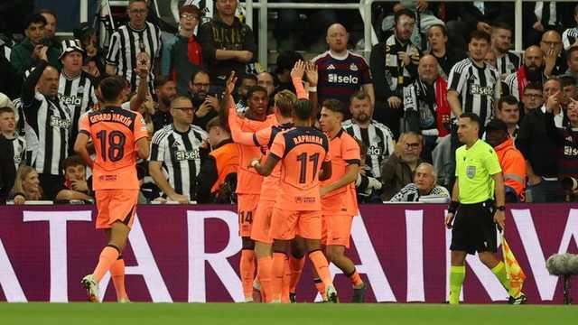 Barcelona menang atas Newcastle, dekati rekor gol terpanjang klub
