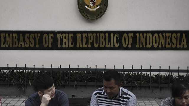 Mahasiswa Malaysia Desak Bebaskan 400 Pedemo DPR RI di Kedubes RI