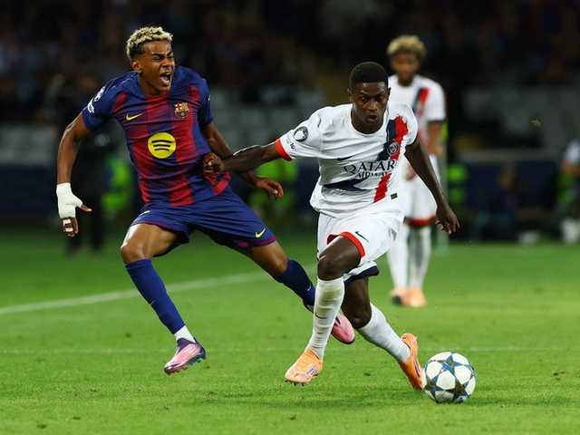 Nuno Mendes Redam Lamine Yamal, Barcelona Tumbang dari PSG di Liga Champions
