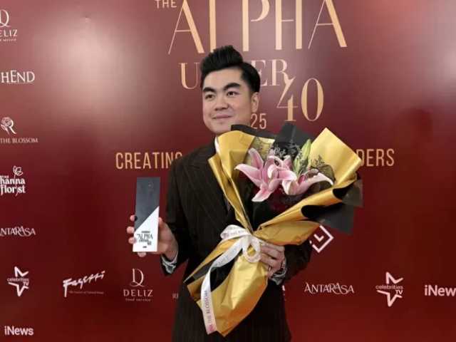 Samuel Christ Raih Alpha Under 40 2025: Inovasi Kunci Inspirasi Muda