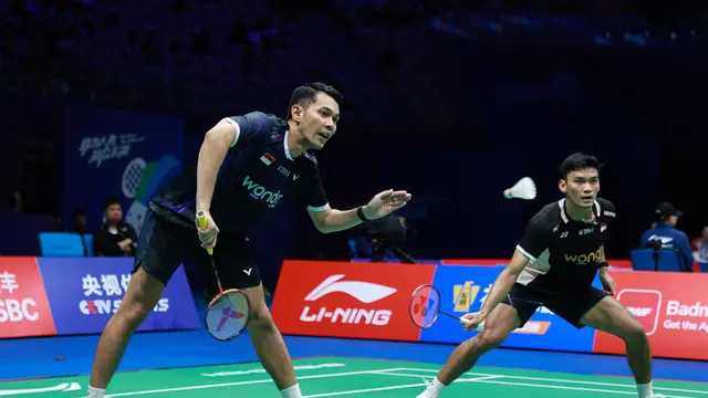 Fajar/Fikri terhenti di semifinal China Masters 2025, Indonesia tanpa wakil di final