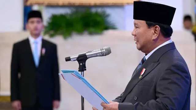 Prabowo berikan surat khusus kepada 5 mantan menteri usai reshuffle