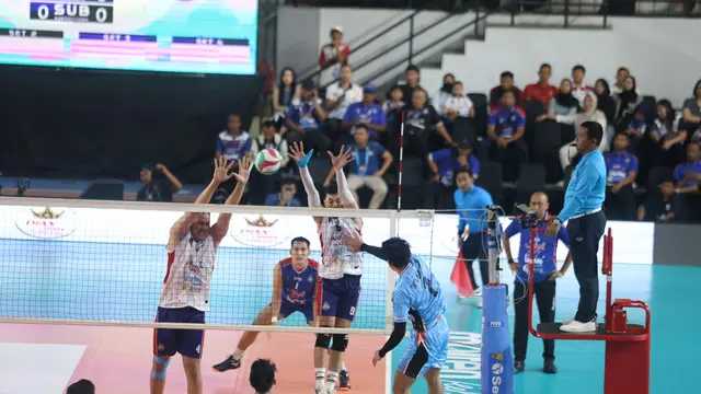 LavAni Navy hajar Perumda Tirta Bhagasasi 3-0, lolos final four Livoli Divisi Utama 2025