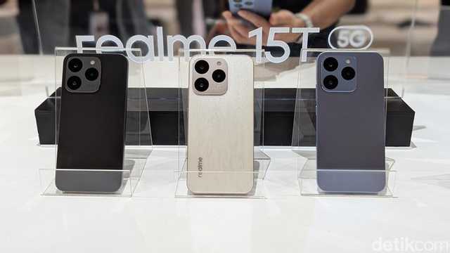 Realme 15T Resmi Meluncur: Baterai 7.000 mAh, Desain Tipis Rp 3 Jutaan
