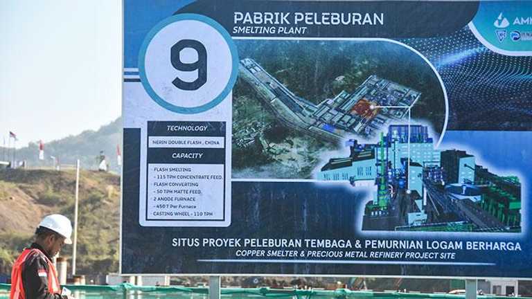 Amman Mineral Kembali Ekspor, 480.000 Ton Konsentrat Tembaga Disetujui ESDM