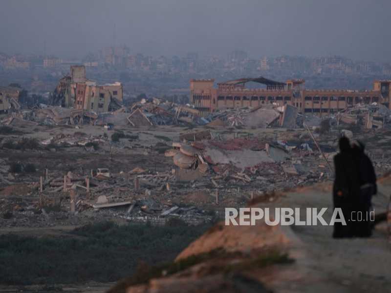 Israel Hancurkan Menara Mushtaha di Gaza, Ratusan Pengungsi Terlantar