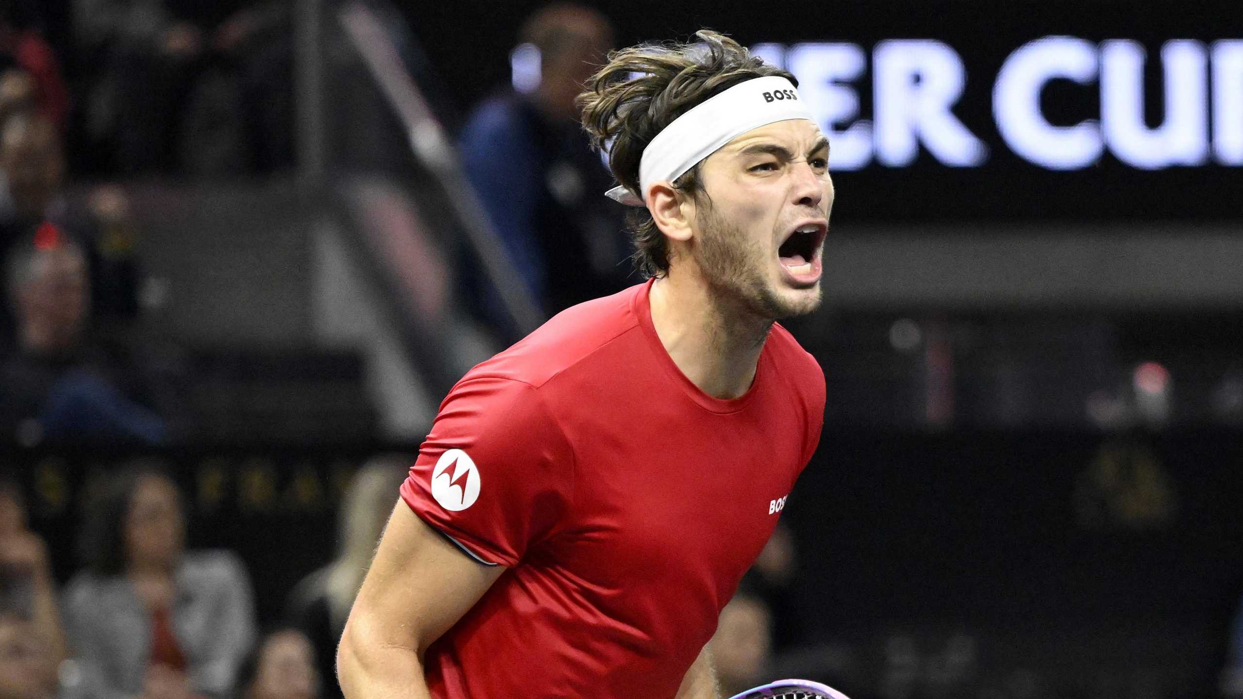 Taylor Fritz kalahkan Carlos Alcaraz, Team World unggul di Laver Cup