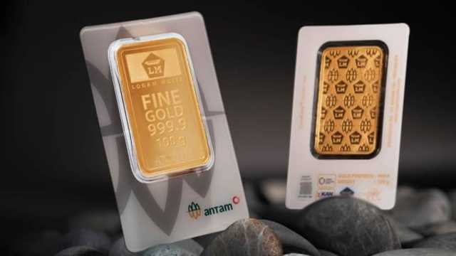 Harga Emas Antam Cetak Rekor Baru, Tembus Rp2.123.000 per Gram