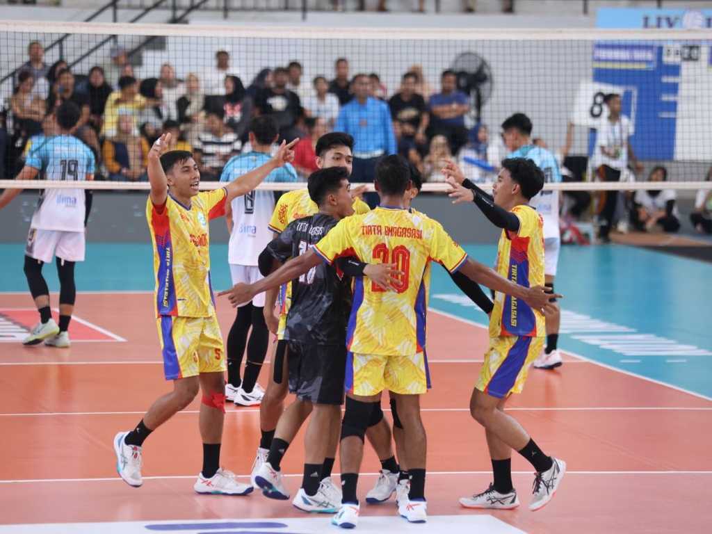 Perumda Tirta Bhagasasi Bekasi lolos ke final four Livoli Divisi Utama 2025 usai taklukkan Berlian Bank Jateng 3-0