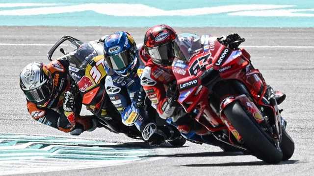 Francesco Bagnaia Mengaku Sial di MotoGP Malaysia: Ban Belakang Bocor Sejak Lap 12
