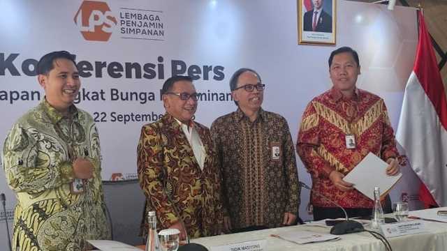 LPS Pangkas Tingkat Bunga Penjaminan Rupiah 25 Bps Jadi 3,5%