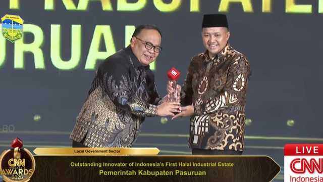 Pasuruan Raih Penghargaan 'Outstanding Innovator' Kawasan Industri Halal Pertama
