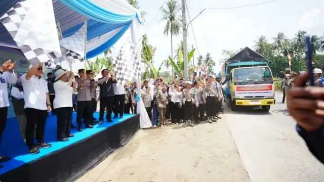 Polri Dukung Ketahanan Pangan, Salurkan Ribuan Ton Jagung ke Bulog