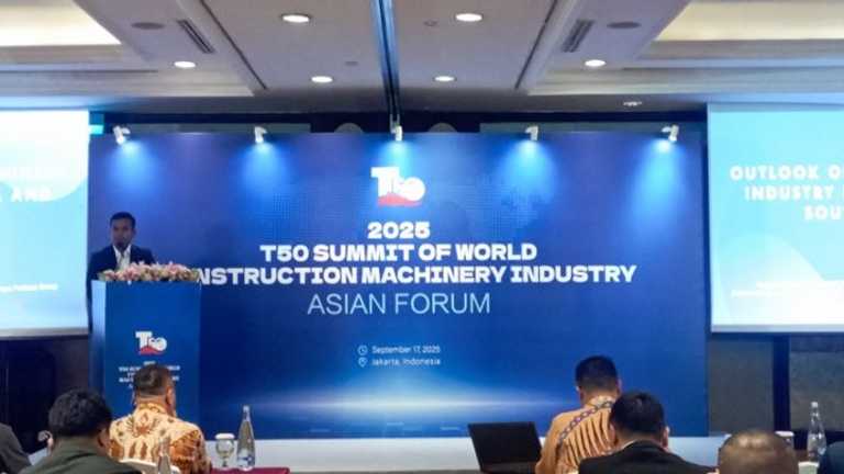 Indonesia Dominasi Pasar Alat Berat Asia Tenggara, Pangsa 40 Persen