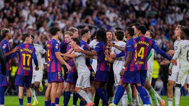El Clasico Bernabeu: Real Madrid Menang Dramatis, Diwarnai Hujan Kartu Merah