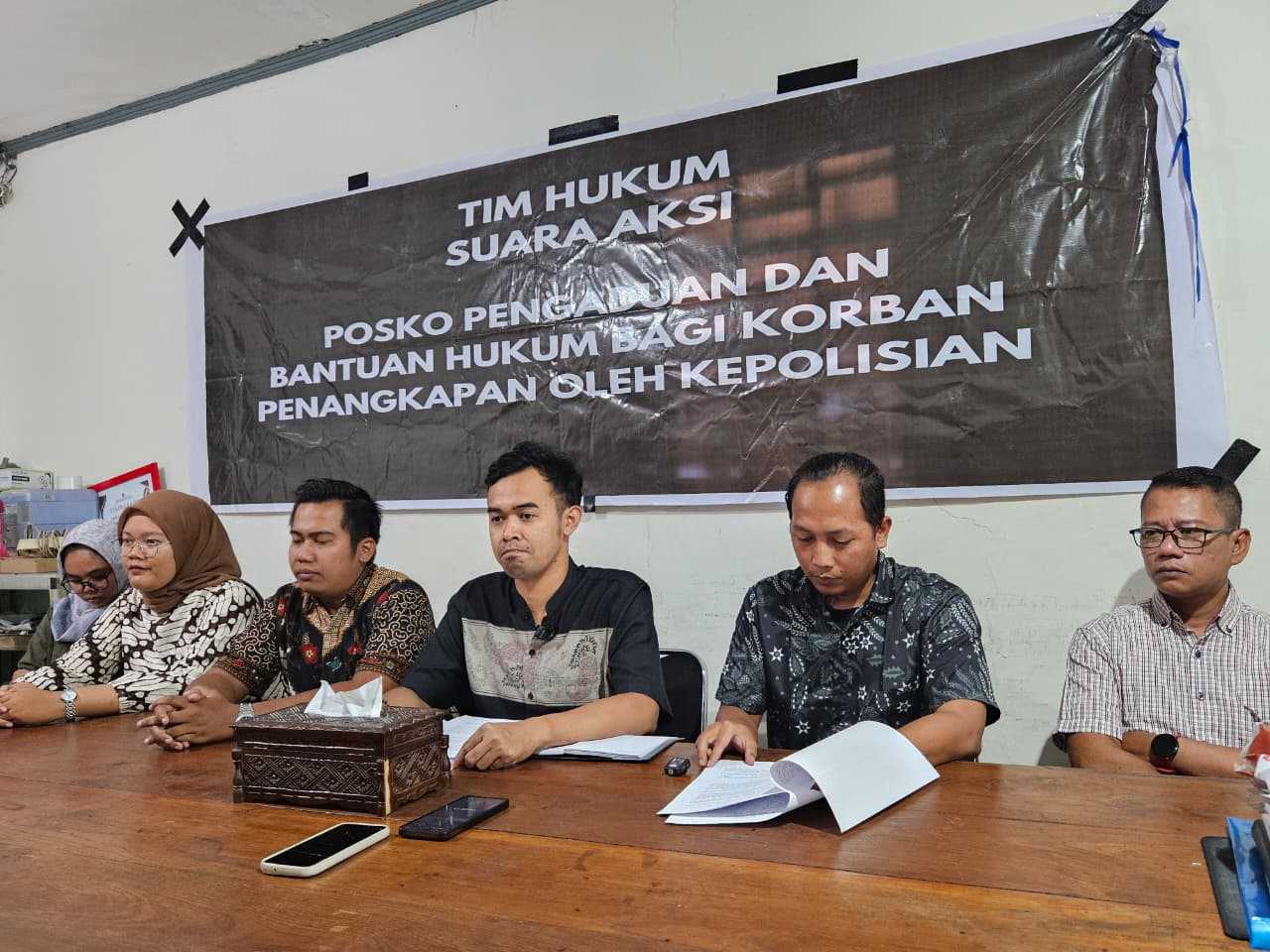 THSA Ungkap Dugaan Pelanggaran HAM oleh Polda, 475 Massa Ditangkap Sewenang-wenang