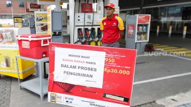 Gawat! Shell Indonesia Akui Stok BBM Kosong di SPBU, Ini Penyebabnya