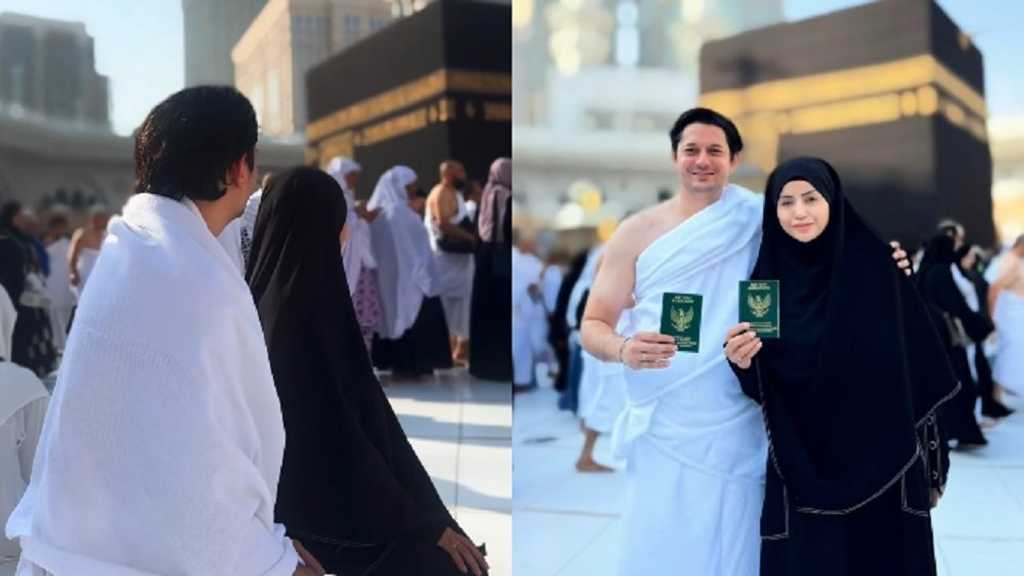 Andrew Andika Resmi Menikah Lagi, Pamer Momen di Depan Kakbah