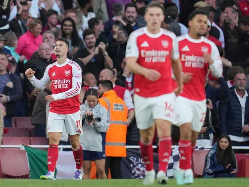 Arsenal imbang dramatis 1-1 lawan Man City, Martinelli jadi pahlawan