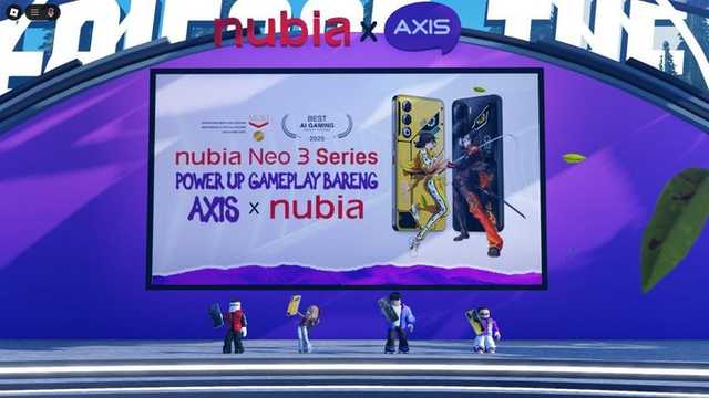 Nubia dan Axis Gelar Peluncuran Unik: Kolaborasi di Dalam Game Roblox
