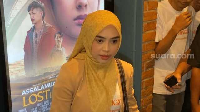 Ria Ricis Beri Santunan Keluarga Korban Brimob, Tolak Komentari Pelaku