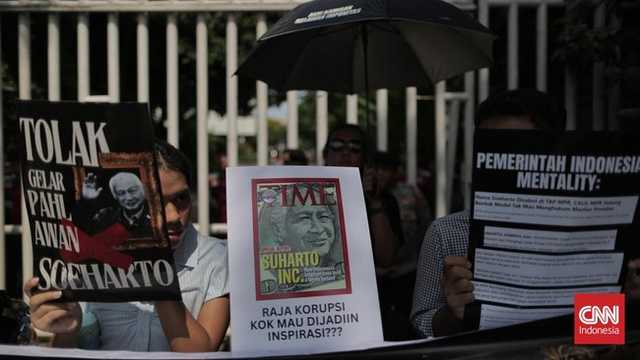 Usulan Soeharto Pahlawan Nasional: DPR Pertanyakan Nasib Reformis