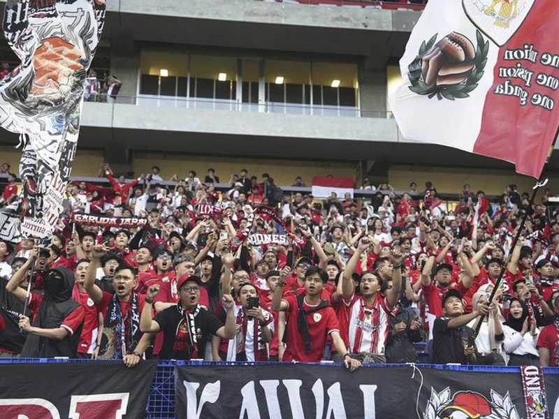 Erick Thohir khawatir, kuota suporter Timnas Indonesia dibatasi di Arab Saudi