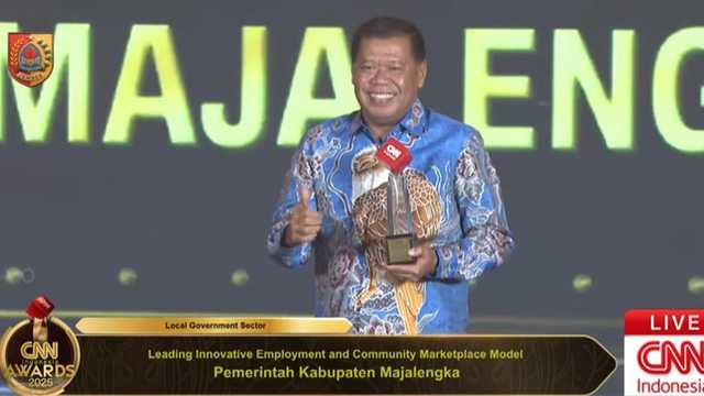 Majalengka Raih Penghargaan CNN Indonesia Awards 2025, Program Kerja Inklusifnya Jadi Sorotan