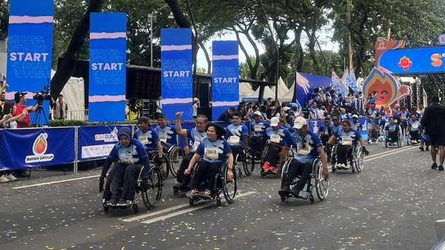 Bayrun For Charity 2025: 9.000 Peserta Ramaikan GBK, Aksi Inklusif Dukung Anak