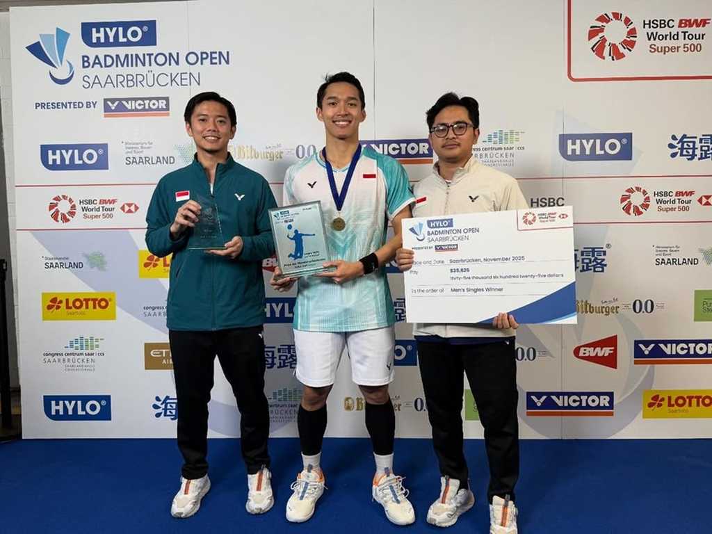 Jonatan Christie Juara Hylo Open, Rezeki Berlipat Usai Bangun Masjid Rp1 M