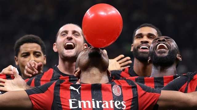 Christopher Nkunku cetak gol perdana untuk AC Milan lewat 'tendangan gunting'