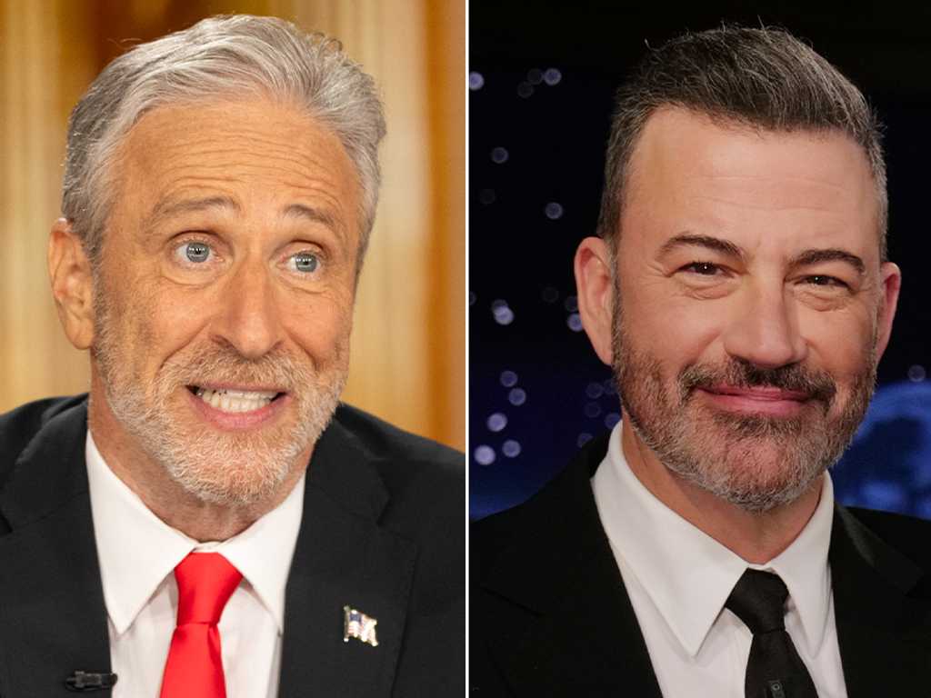 Jon Stewart sindir kepatuhan media pasca suspensi Jimmy Kimmel