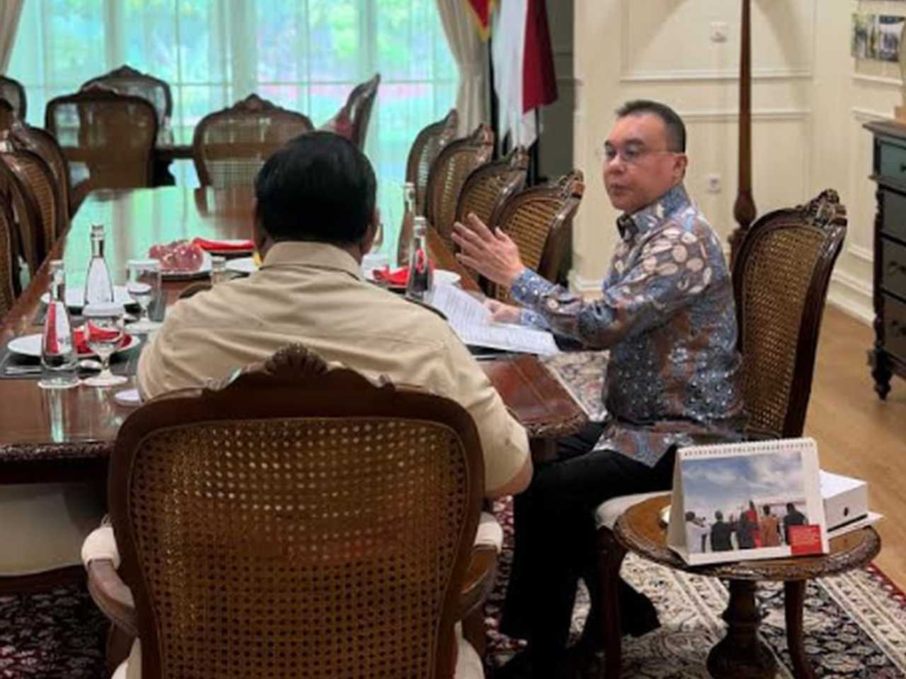 Prabowo Undang Dasco, Bahas Situasi Nasional dan Arah Pembangunan
