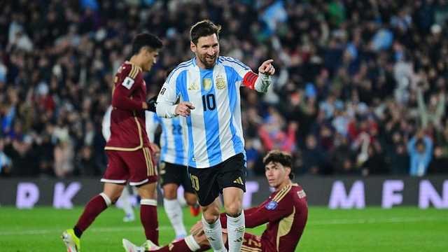 Messi Bikin Brace, Argentina Hantam Venezuela 3-0 di Kualifikasi Piala Dunia