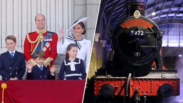 Keluarga Kerajaan Inggris kunjungi lokasi syuting serial Harry Potter HBO
