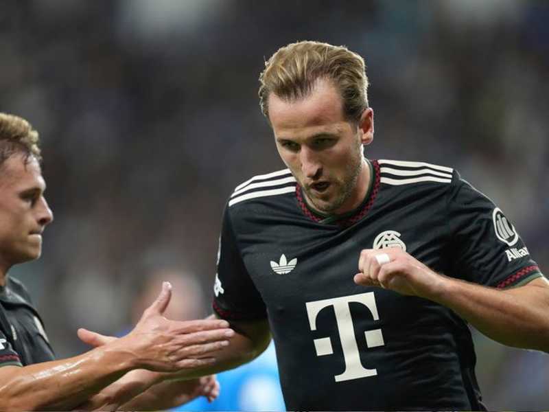 Harry Kane dinobatkan Man of the Match usai cetak dua gol untuk Bayern Munchen